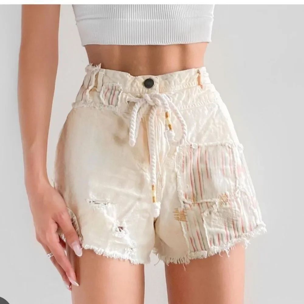 Free People Women's multiâShorts Patchwork size 0